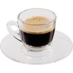 Espresso üvegpohár kávéscsésze készlet 2 db-os